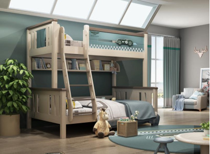 Etagen Bett Kinderbett Etagenbett Betten Spielbett Hochbett Stockbett Doppel Neu